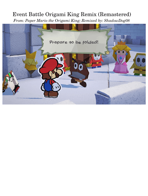 Event Battle Origami King Remix (Remastered)