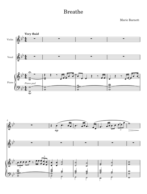 Breathe - Marie Barnett