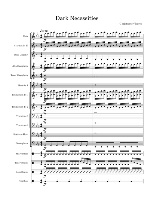 Dark Necessities – christvoffici
