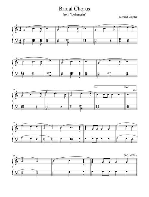 Bridal Chorus