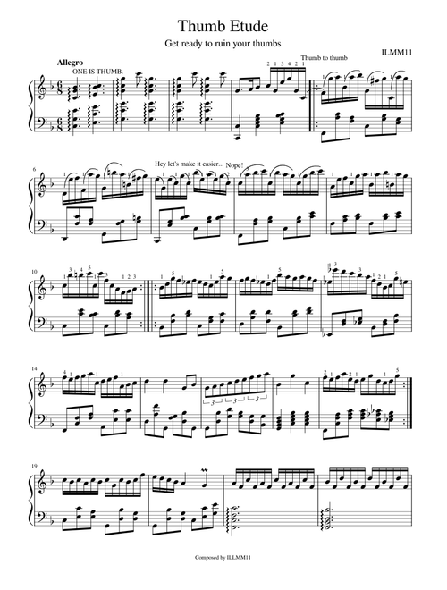 Thumb Etude – ILMM11