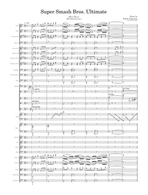 Super Smash Bros. Ultimate - Music by Hideki Sakamoto Arrangement by Andrés Soto