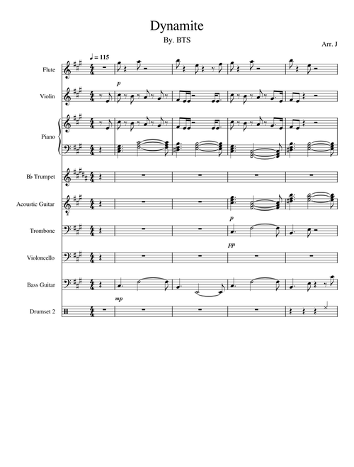 Dynamite – BTS Orchestra Version