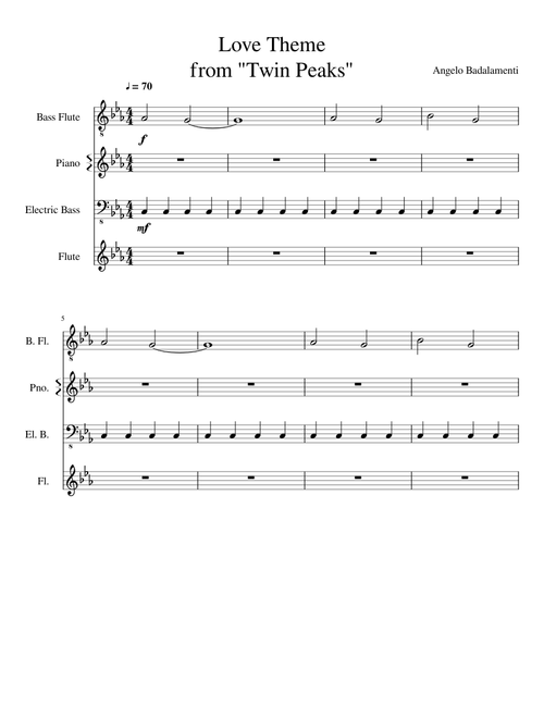 Love Theme from Twin Peaks 