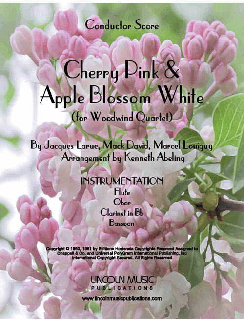 Cherry Pink And Apple Blossom White (Arr. Kenneth Abeling) - Alan Dale (Woodwind Ensemble)
