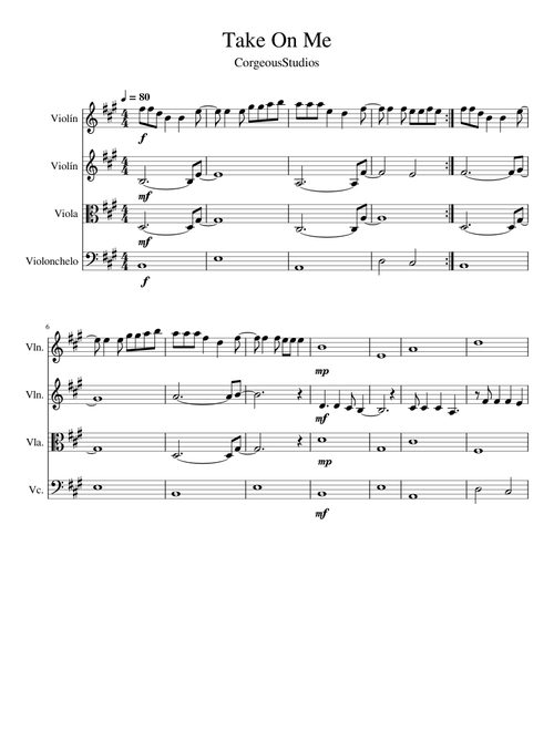 Take on me – a-ha