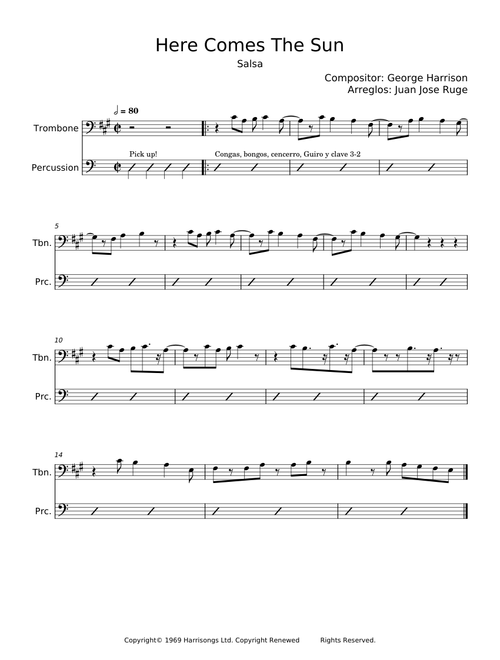 Here comes the sun - The Beatles