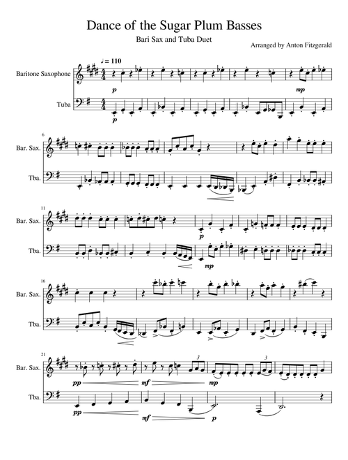Dance of the Sugar Plum Basses