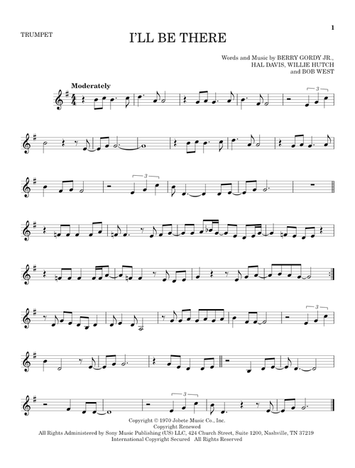I'll Be There - The Jackson 5 (Trumpet Solo)