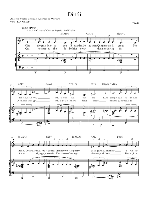 Dindi – Antônio Carlos Jobim