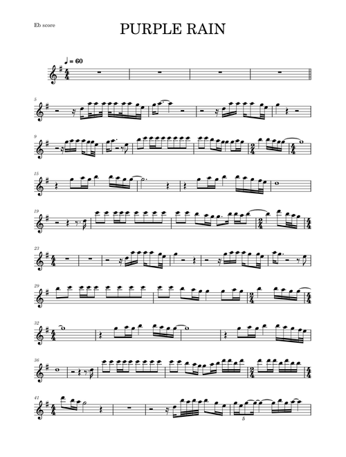 Purple rain – Prince