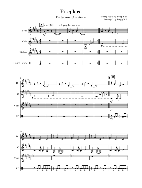 Fireplace (Deltarune Chapter 4) – Toby Fox