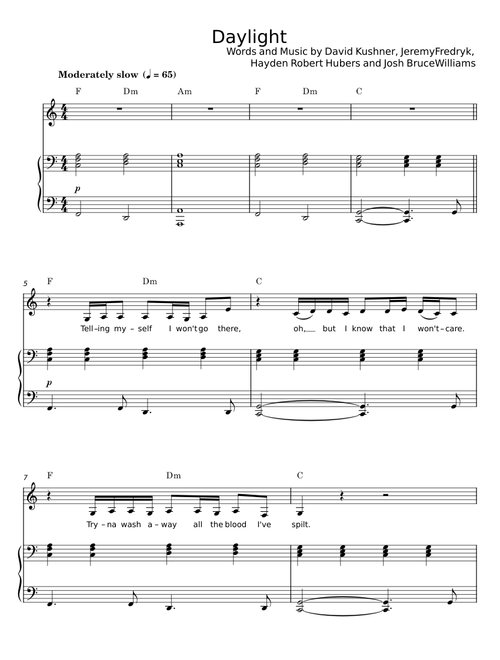 Daylight - David Kushner