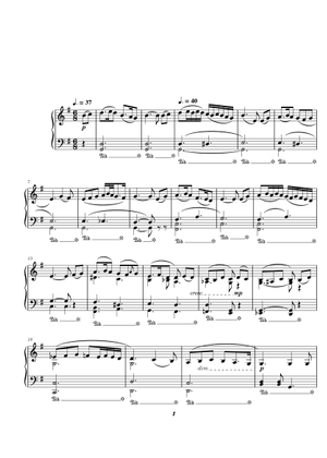 Rimsky-Korsakov - Scheherazade : II. The Kalandar Prince Sheet