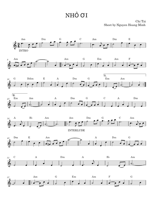 Nhỏ ơi - Chí Tài