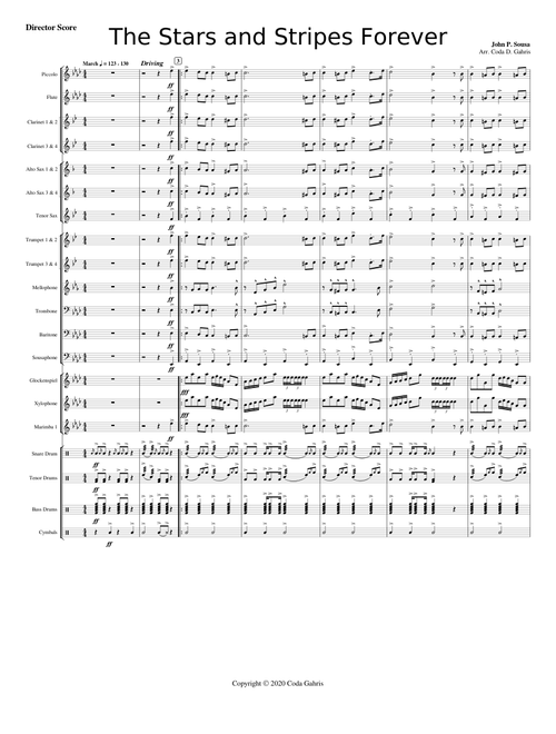 The Stars and Stripes Forever - John Philip Sousa