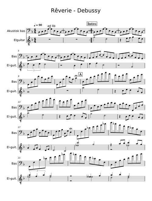 Rêverie - Claude Debussy