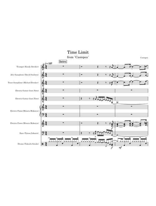 Time Limit – Casiopea (WIP)