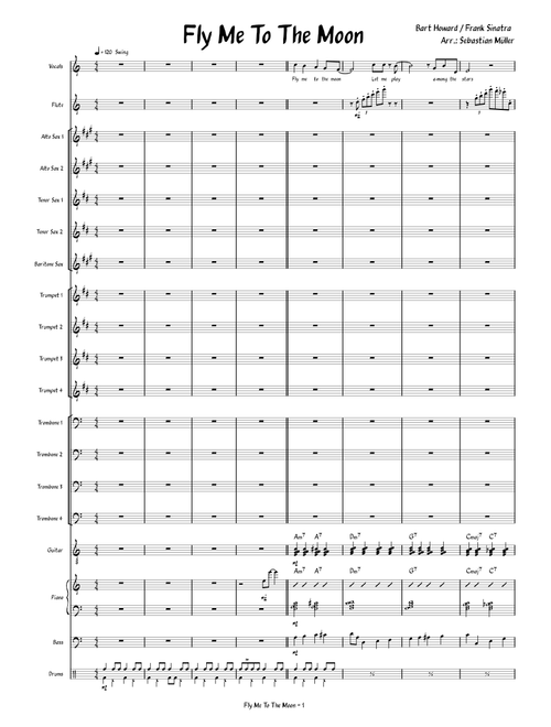 Free Vocals jazz sheet music | Download PDF or print on MuseScore.com