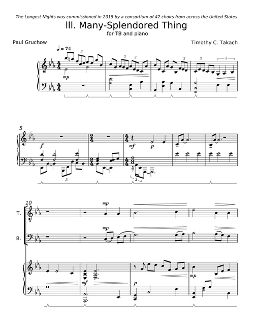 Love Is A Many Splendored Thing - Sammy Fain and Paul Francis Webster