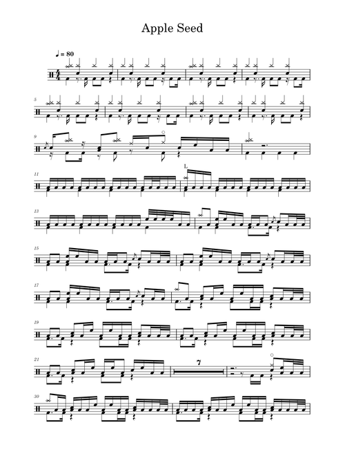 Apple Seed by Hiroyuki Sawano