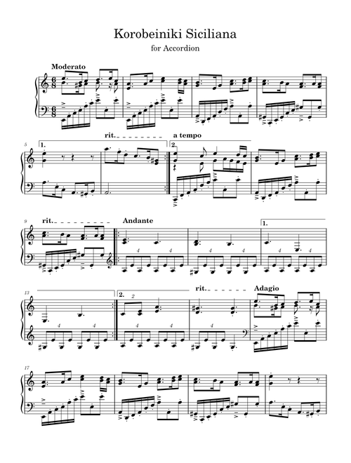 Korobeiniki – Misc Traditional