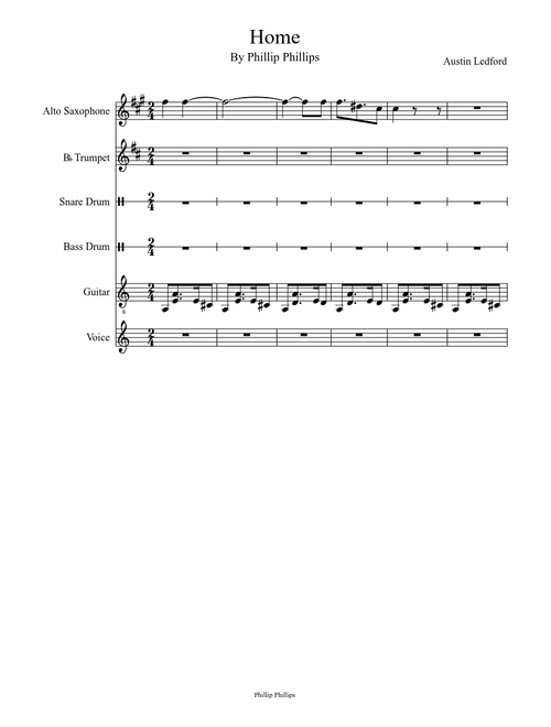 Home by Phillip Phillips