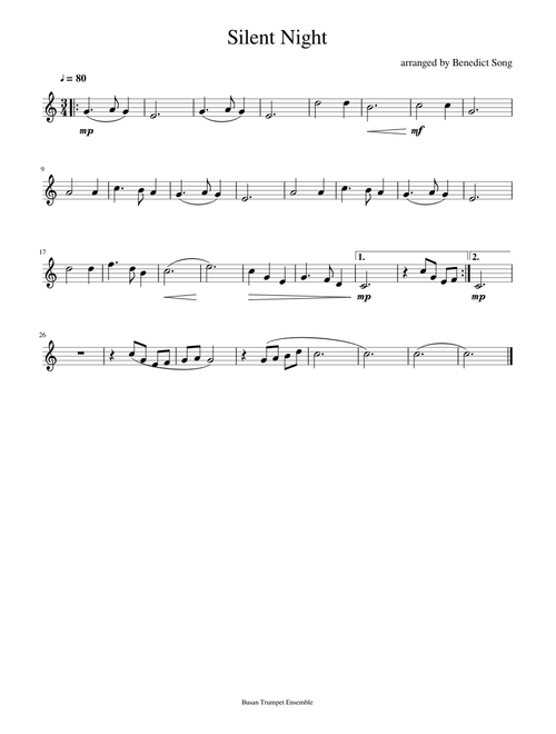 Silent night - Misc Christmas