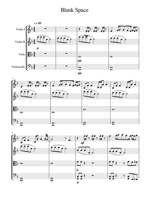 Blank Space – Taylor Swift