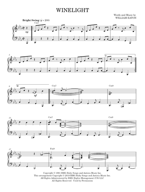 Jazz Fusion, Jazz Piano Solos v. 54 sheet music by rikiheck