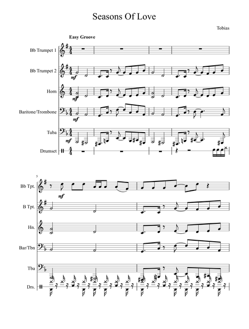Seasons of Love - Jonathan Larson