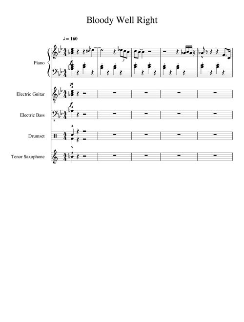 Bloody Well Right - Supertramp (WIP)