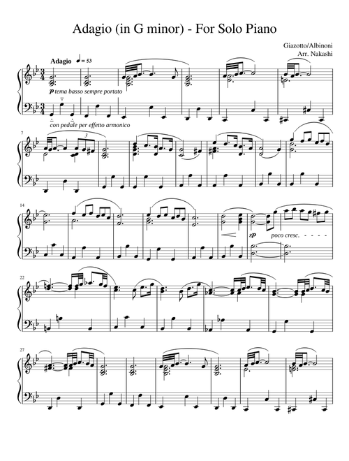 baroque sheet music pdf
