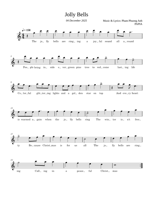 Jolly Bells – PAPIA
