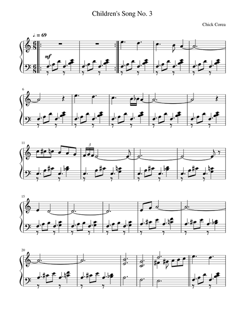 Children s Song No 3