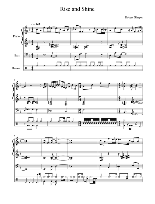 Robert Glasper - Rise and Shine