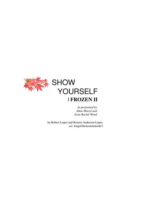 Show Yourself (Frozen 2)