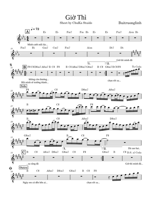 Giờ Thì – chukamusicstu