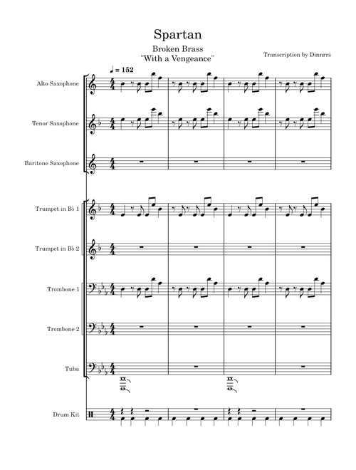 Spartan – Broken Brass Ensemble