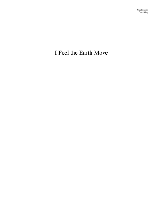 ifeeltheearthmove