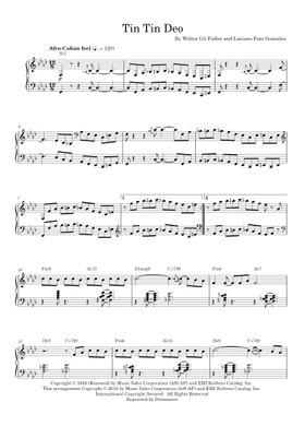 Free Oscar Peterson Trio sheet music | Download PDF or print on