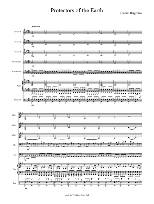 Two Steps From Hell - Protectors of the Earth - String Orchestra Arrangement