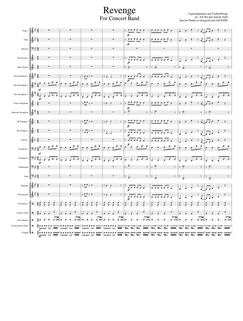 Revenge for Concert Band