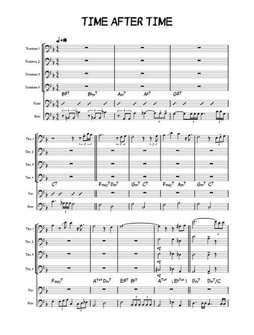 Time After Time – Jule Styne TIME AFTER TIME