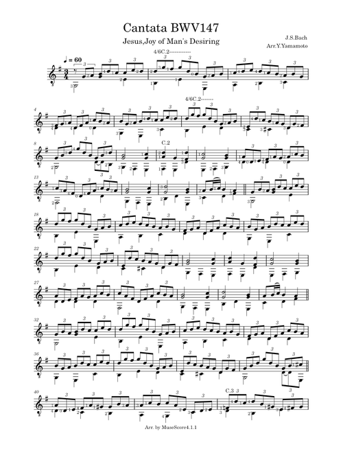 Cantata BWV147 – Johann Sebastian Bach