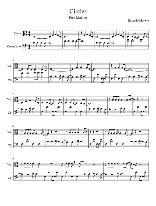 Circles - Post Malone (Viola)