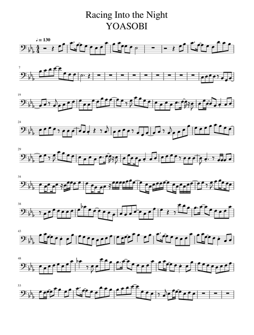 YOASOBI's Yoru ni Kakeru Cello Solo