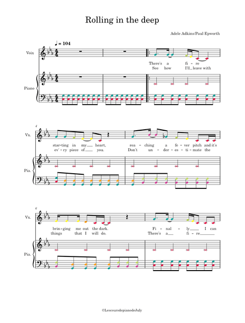 Rolling In The Deep – Adele