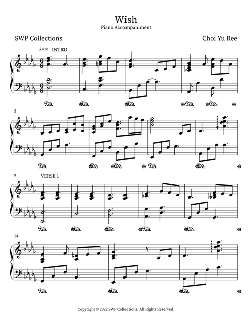 Wish - Choi Yu Ree (Piano Solo)