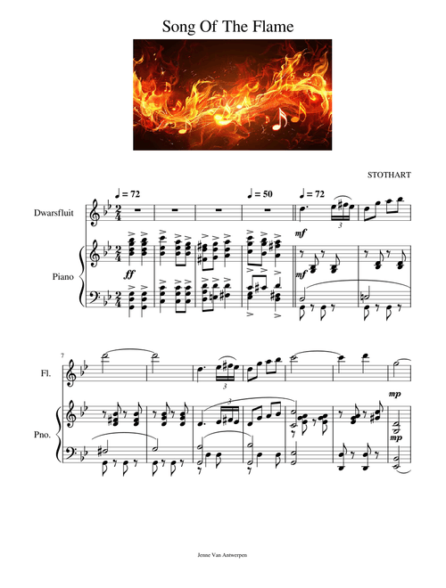 Song Of The Flame – Jenne Van Antwerpen